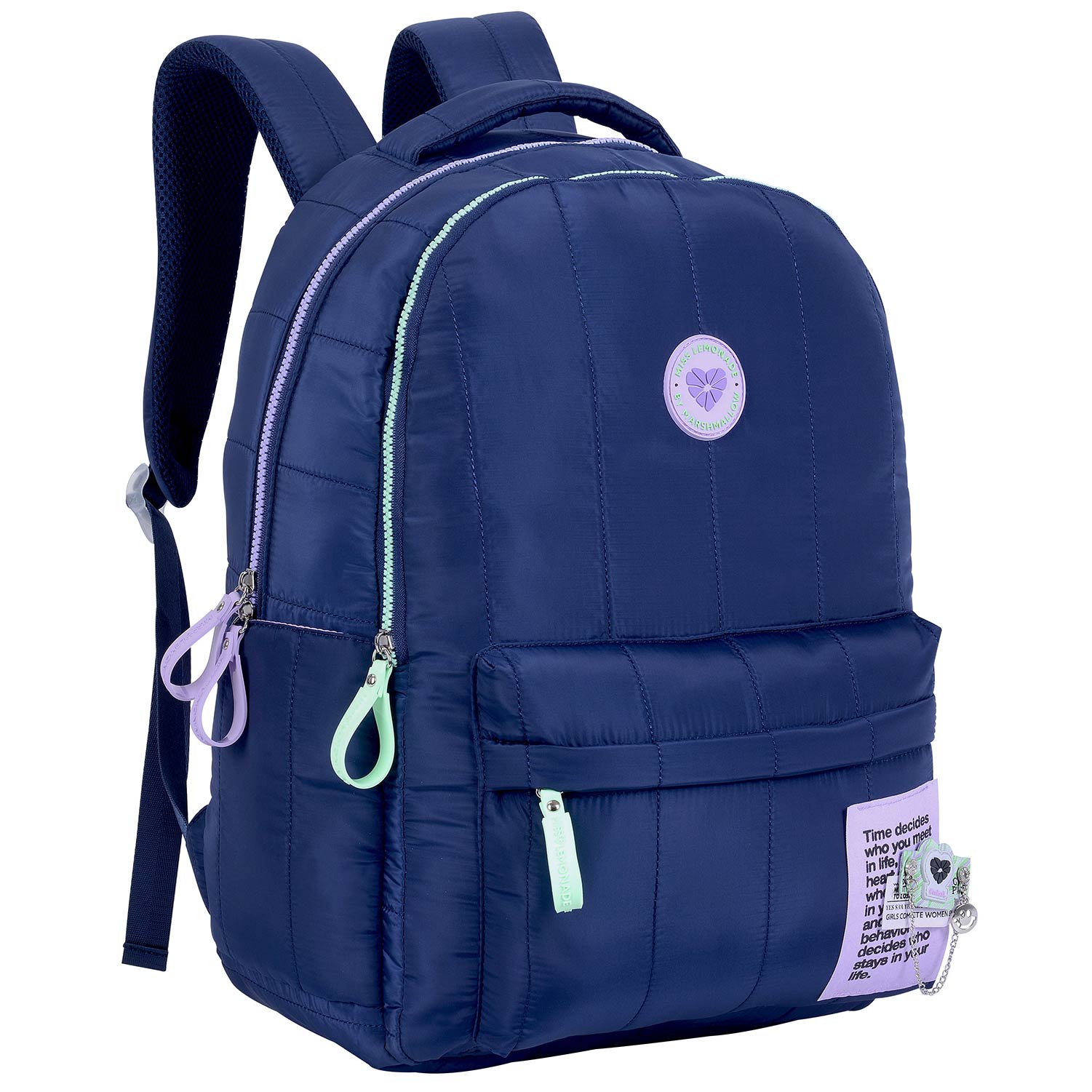 Mochila Miss Lemonade Bloomy Navy 2025 43X33X16Cm 65619 ( Imagem 2 de 2 ) - Preview