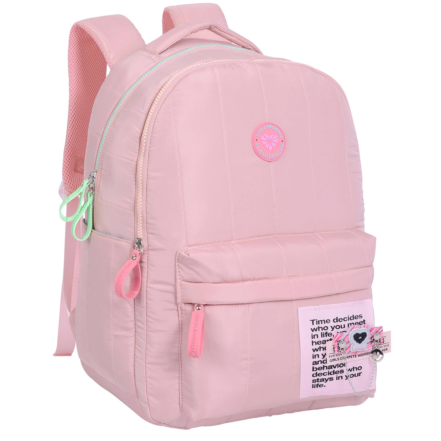 Mochila Miss Lemonade Bloomy Pink 43X33X16Cm 65617 ( Imagem 2 de 2 ) - Preview