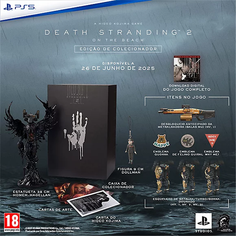 Death Stranding 2: On the Beach - Collector's Edition PS5 ( Imagem 2 de 2 ) - Preview