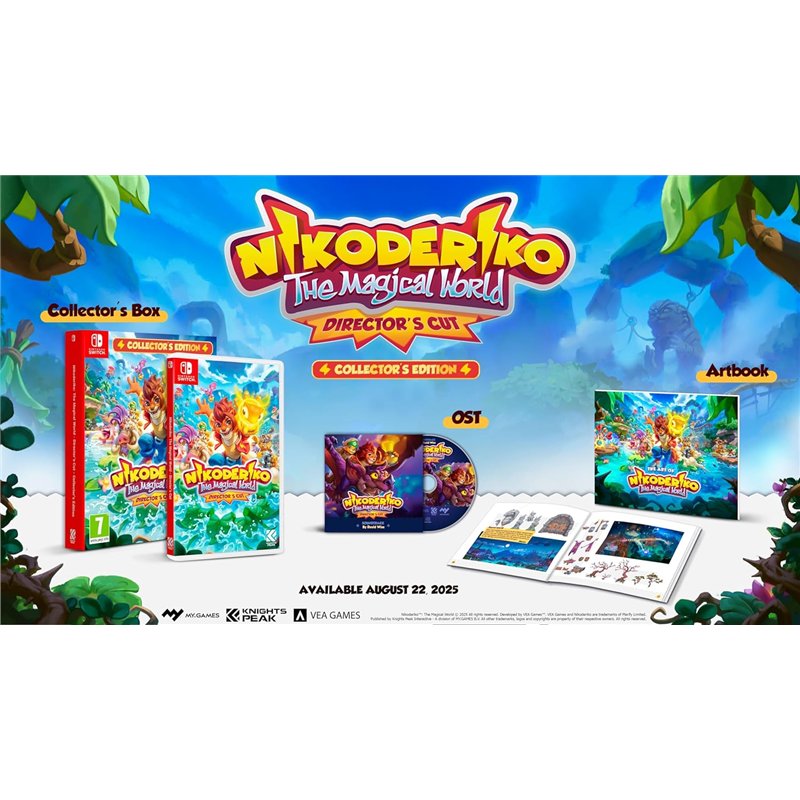 Nikoderiko: The Magical World Directors Cut - Collector's Edition Nintendo Switch ( Imagem 2 de 2 ) - Preview