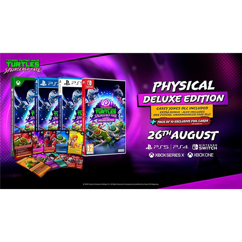 Teenage Mutant Ninja Turtles: Splintered Fate - Deluxe Edition PS5 ( Imagem 2 de 2 ) - Preview