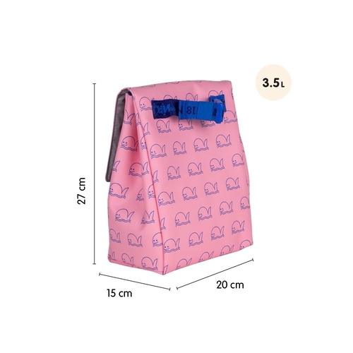 Lancheira Térmica Milan Modelo 460 Rosa ( Imagem 3 de 3 ) - Preview