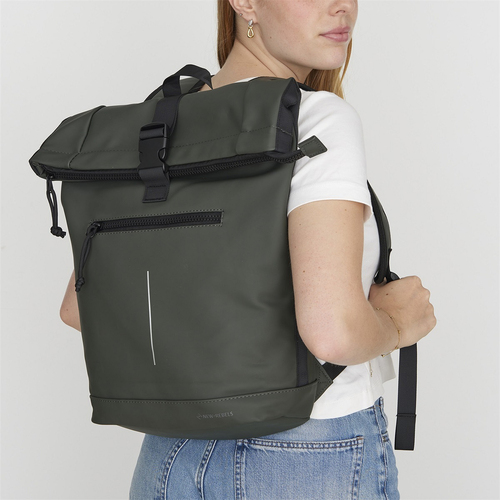 Mochila New Rebels Mart New York Rolltop Verde Escuro ( Imagem 3 de 4 ) - Preview