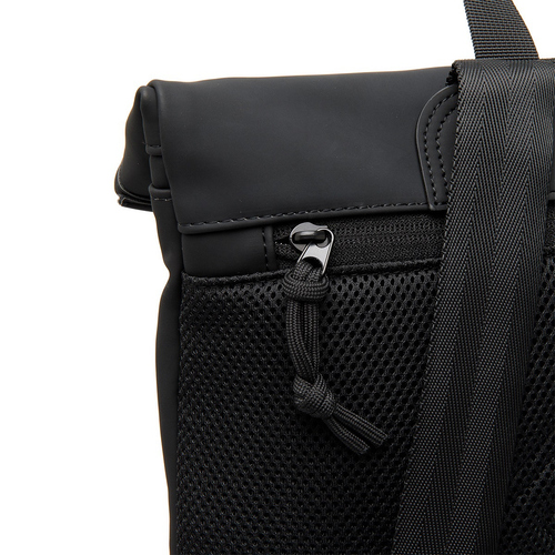 Mochila New Rebels Mart Los Angeles Rolltop Mini Preta ( Imagem 4 de 4 ) - Preview