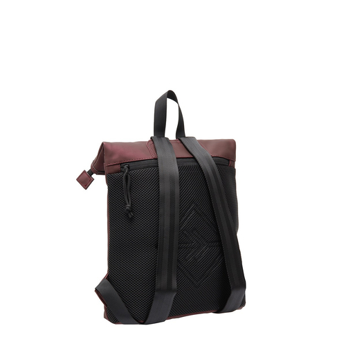 Mochila New Rebels Mart Los Angeles Rolltop Mini Bordeaux Metálico ( Imagem 2 de 4 ) - Preview