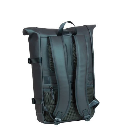 Mochila New Rebels William Riverside Rolltop Verde Metálico ( Imagem 3 de 4 ) - Preview