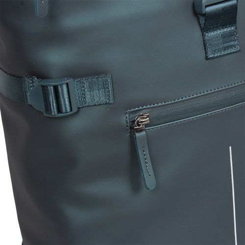 Mochila New Rebels William Riverside Rolltop Verde Metálico ( Imagem 4 de 4 ) - Preview