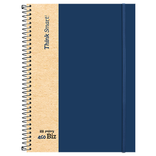 Caderno Espiral Capa Dura A4 60 Folhas Pajory Ecobiz II Xadrez ( Imagem 2 de 4 ) - Preview