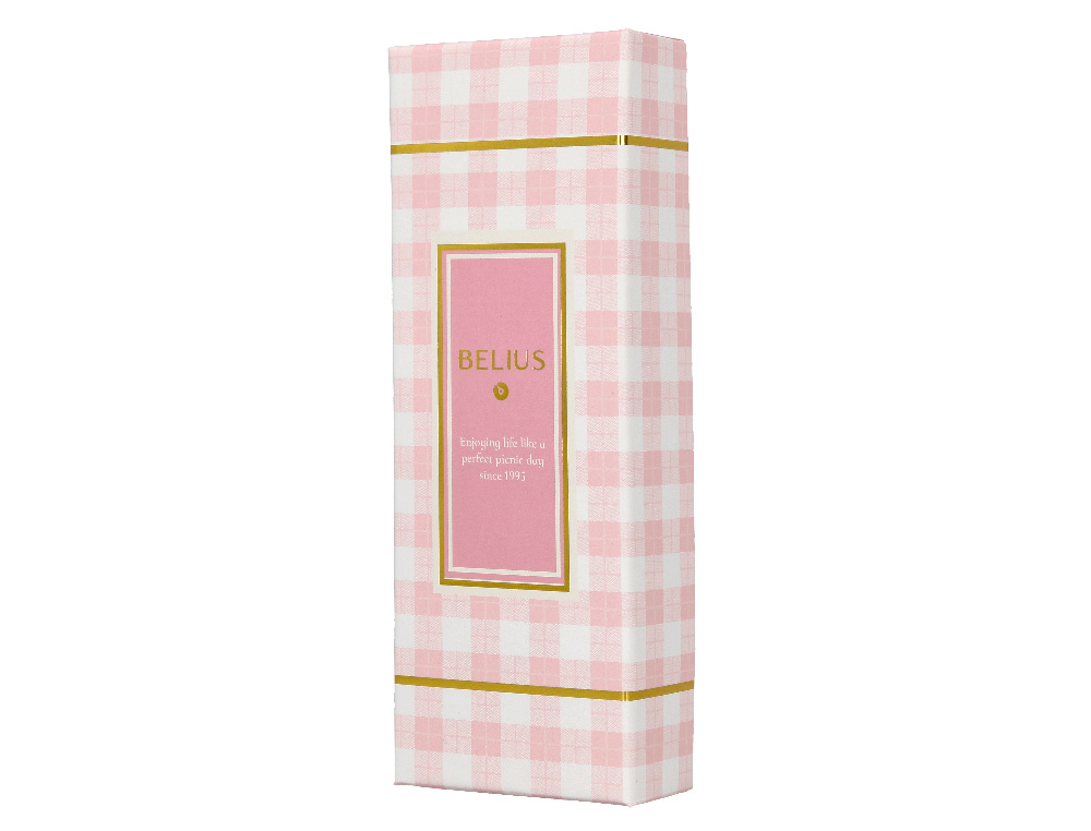 Roller belius picnic aluminio cor rosa celeste dourado tinta cor preto caixa de design ( Imagem 4 de 15 ) - Preview
