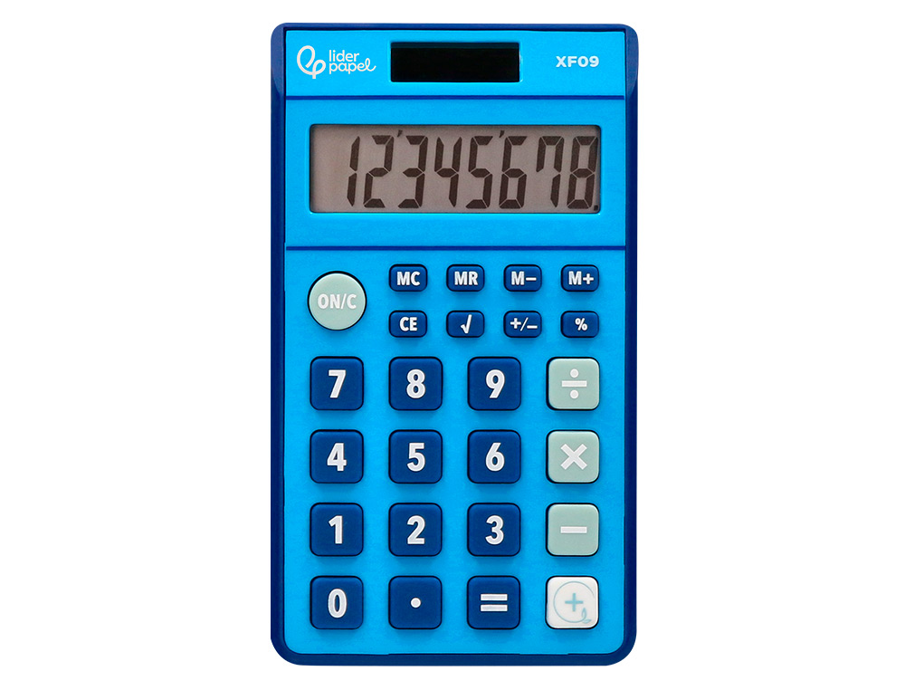 LIDERPAPEL - CALCULADORA 8 DIG. - XF09 ( Imagem 4 de 11 ) - Preview
