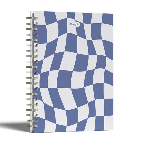 Caderno Espiral Capa Dura A4 80 Folhas Fegol Trip Pautado ( Imagem 3 de 4 ) - Preview