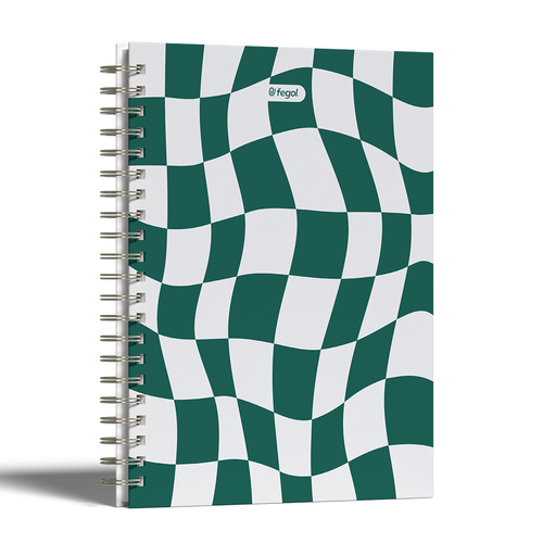 Caderno Espiral Capa Dura A4 80 Folhas Fegol Trip Pautado ( Imagem 4 de 4 ) - Preview