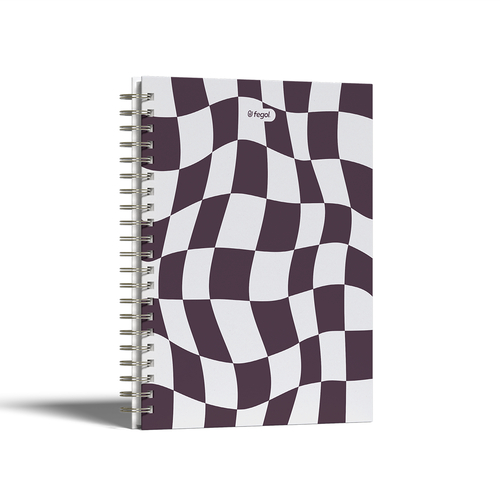 Caderno Espiral Capa Dura B5 80 Folhas Fegol Trip Pautado ( Imagem 2 de 4 ) - Preview