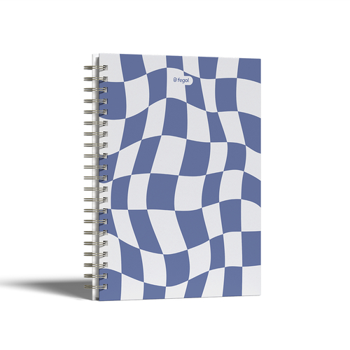 Caderno Espiral Capa Dura B5 80 Folhas Fegol Trip Pautado ( Imagem 3 de 4 ) - Preview