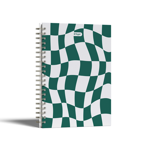 Caderno Espiral Capa Dura B5 80 Folhas Fegol Trip Pautado ( Imagem 4 de 4 ) - Preview