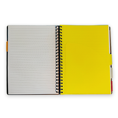 Caderno Fegol For All com capa PP e 5 divisórias ( Imagem 3 de 4 ) - Preview