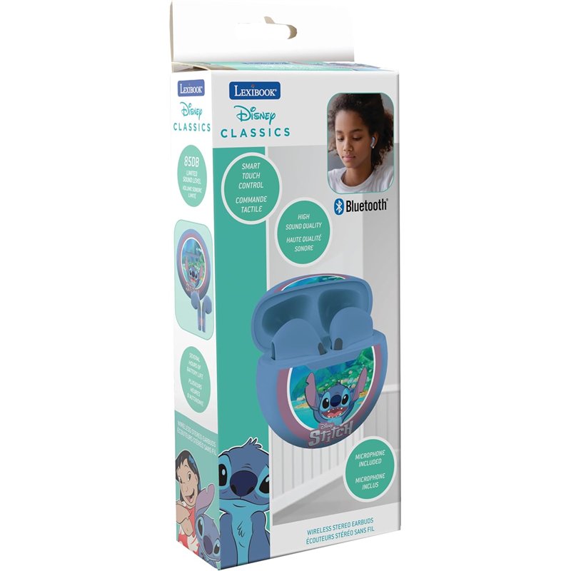 Lexibook Bluetooth Earbuds - Disney Stitch ( Imagem 3 de 3 ) - Preview