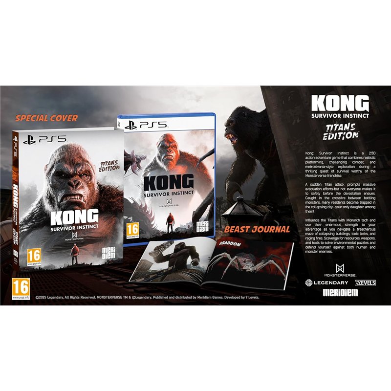 Kong: Survivor Instinct - Titans Edition PS5 ( Imagem 2 de 2 ) - Preview