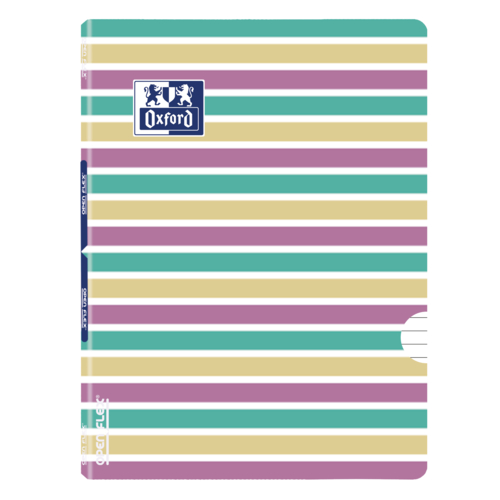 Caderno A4 Capa Plástica Agrafado Oxford Openflex Color Block Pautado 48Fl 90G Sortido 400199085 ( Imagem 2 de 2 ) - Preview