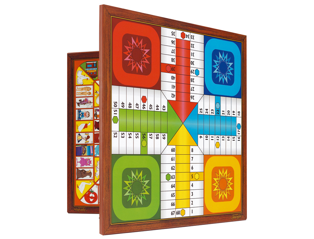 Parchis com oca fournier 4 jogadores 40x40 cm ( Imagem 2 de 7 ) - Preview