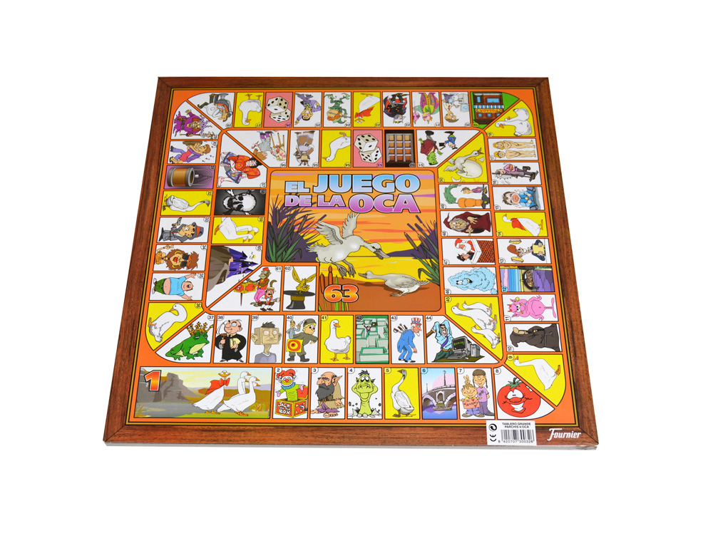 Parchis com oca fournier 4 jogadores 40x40 cm ( Imagem 4 de 7 ) - Preview