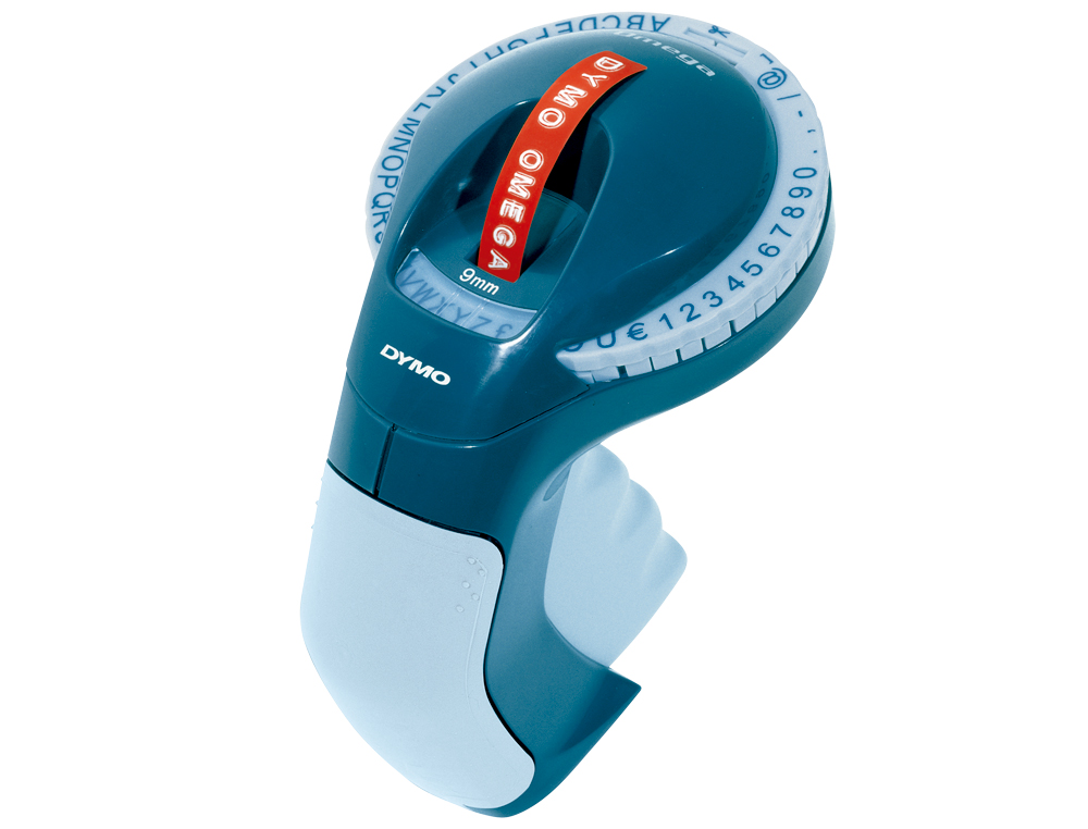 Etiquetadora dymo omega de 9 mm utiliza todas as fitas 3d de 9mm largura x 2 e 3m comprimento cor azul ( Imagem 2 de 9 ) - Preview
