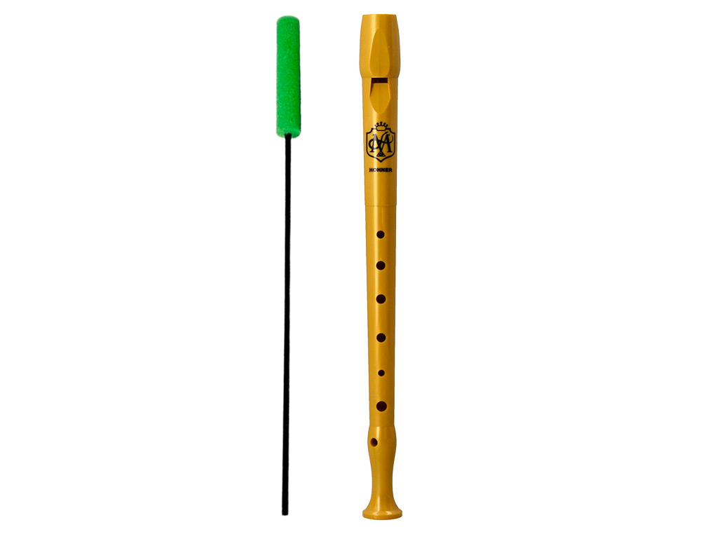 Flauta hohner the magic flute cor dourado edicao especial com app para aprender e brincar ( Imagem 2 de 8 ) - Preview