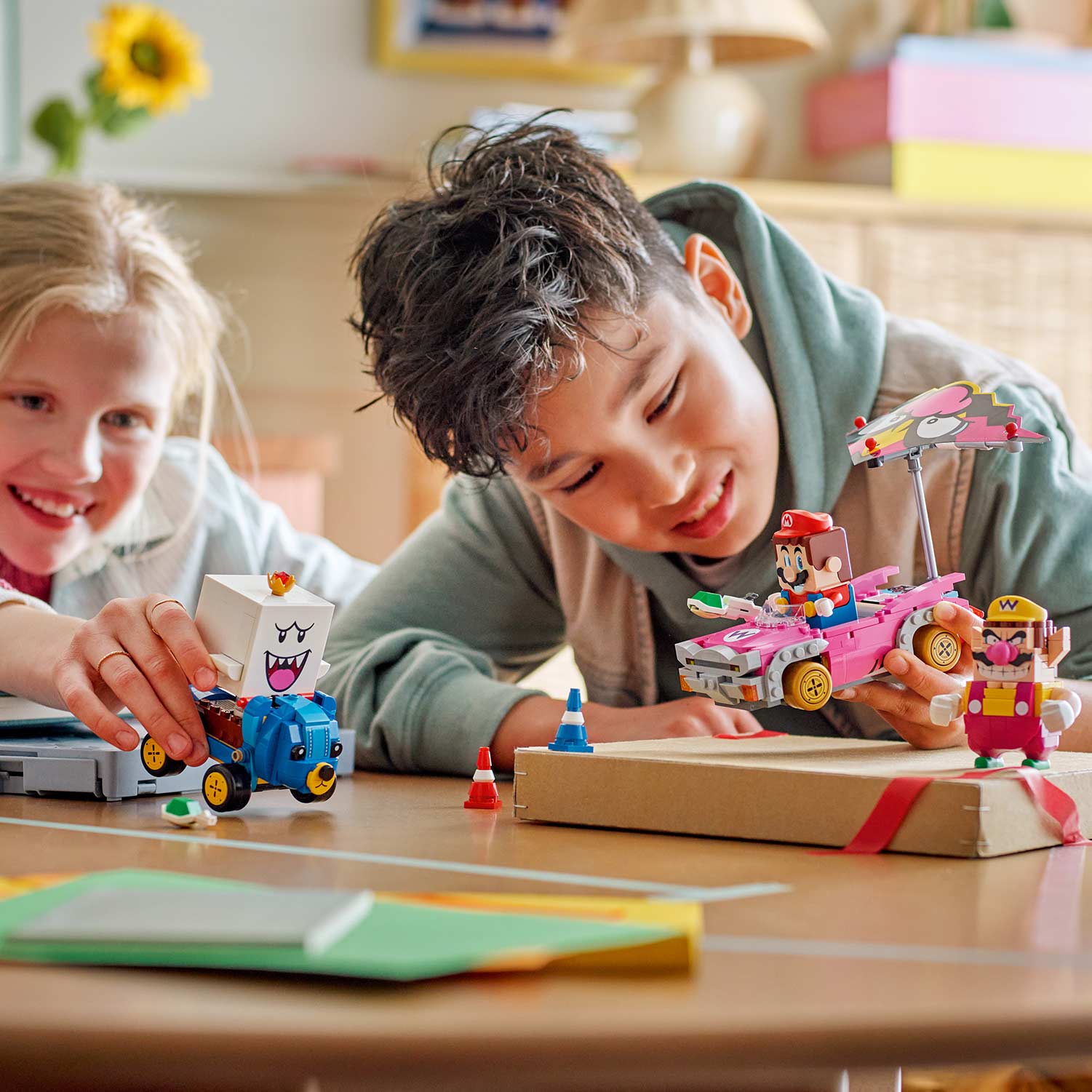 LEGO® Super Mario™  - Mario Kart™ - Wario e Rei Bu - 72038 ( Imagem 3 de 4 ) - Preview