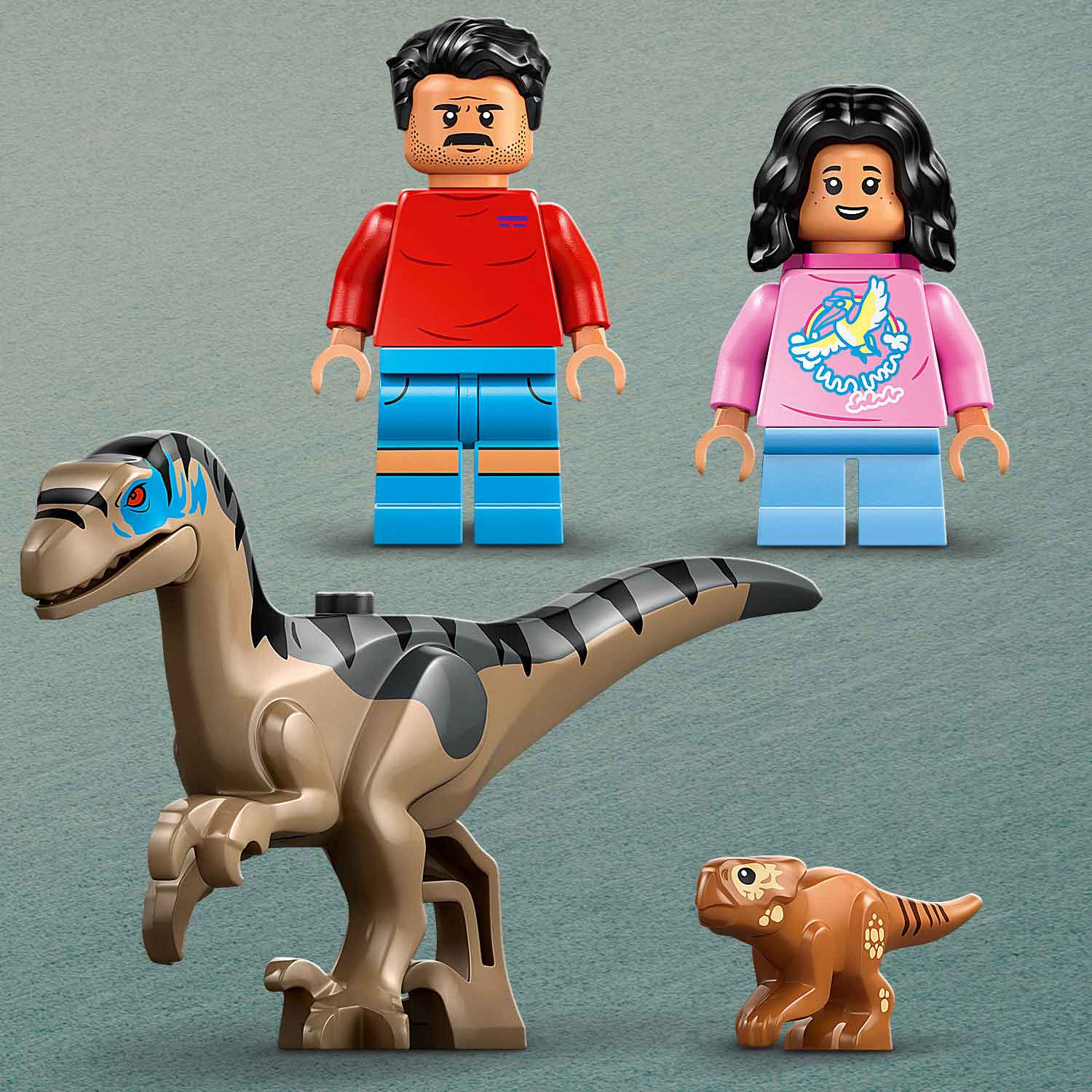 LEGO® Jurassic World™ - Fuga Todo-o-Terreno do Raptor - 76972 ( Imagem 4 de 5 ) - Preview