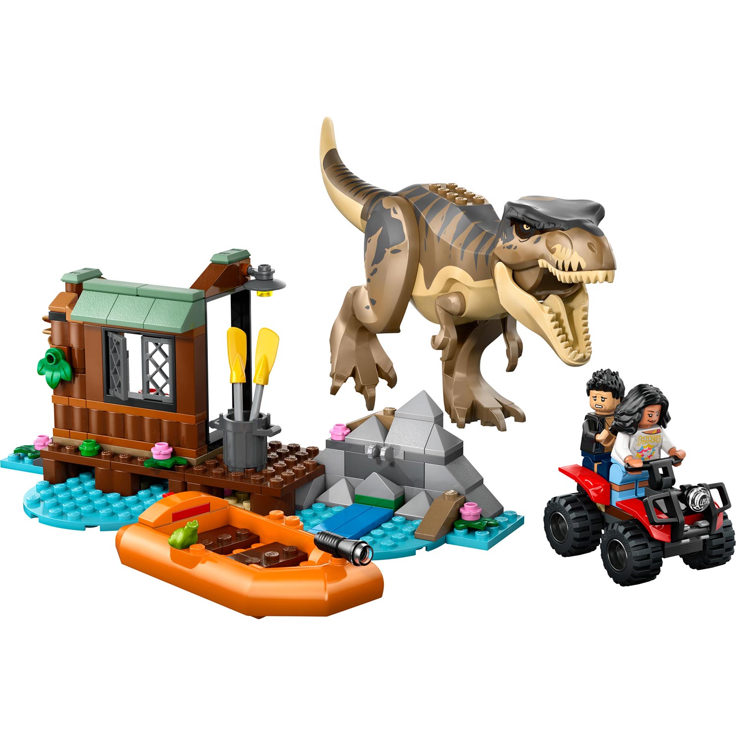 LEGO® Jurassic World™ - Fuga pelo Rio do T-Rex - 76975 ( Imagem 2 de 4 ) - Preview