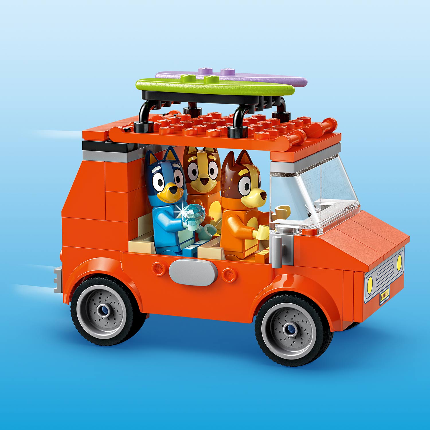 Lego Viagem de Carro à Praia com a Bluey ( Imagem 2 de 4 ) - Preview