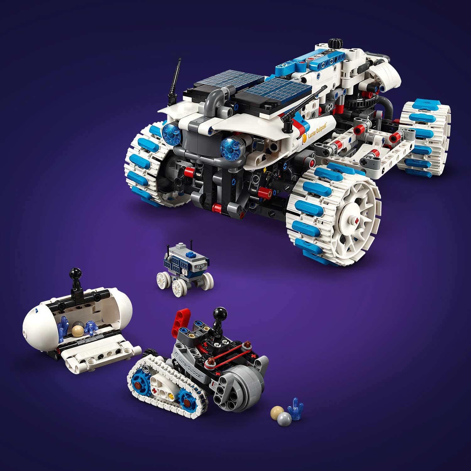 LEGO® Technic - Veículo Espacial: Rover Lunar Lunar Outpost™ - 42211 ( Imagem 3 de 4 ) - Preview