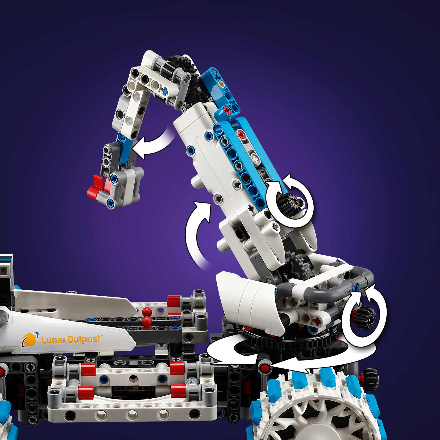 LEGO® Technic - Veículo Espacial: Rover Lunar Lunar Outpost™ - 42211 ( Imagem 4 de 4 ) - Preview