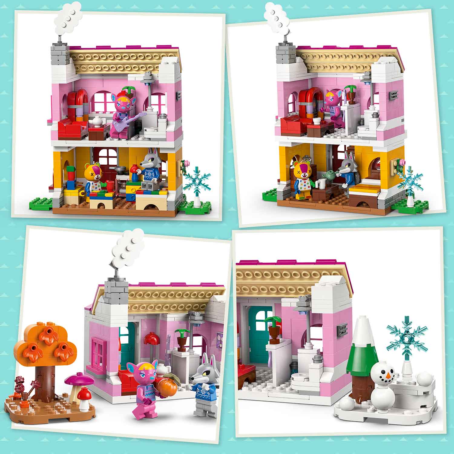 LEGO Animal Crossing 77057 - Casas Criativas: Estações do Ano ( Imagem 3 de 4 ) - Preview