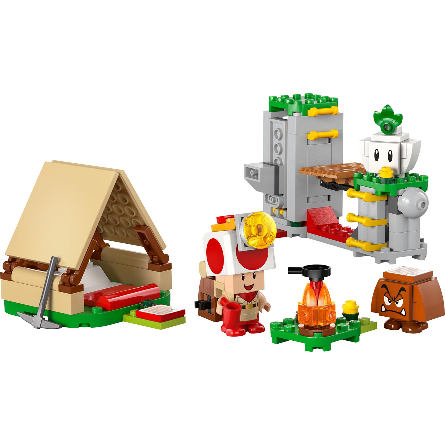 Lego 72040 - Super Mario de Acampada con el Capitan Toad ( Imagem 2 de 4 ) - Preview