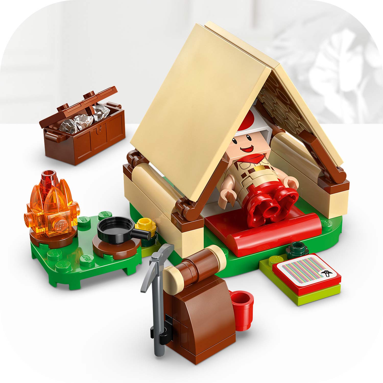 Lego 72040 - Super Mario de Acampada con el Capitan Toad ( Imagem 3 de 4 ) - Preview