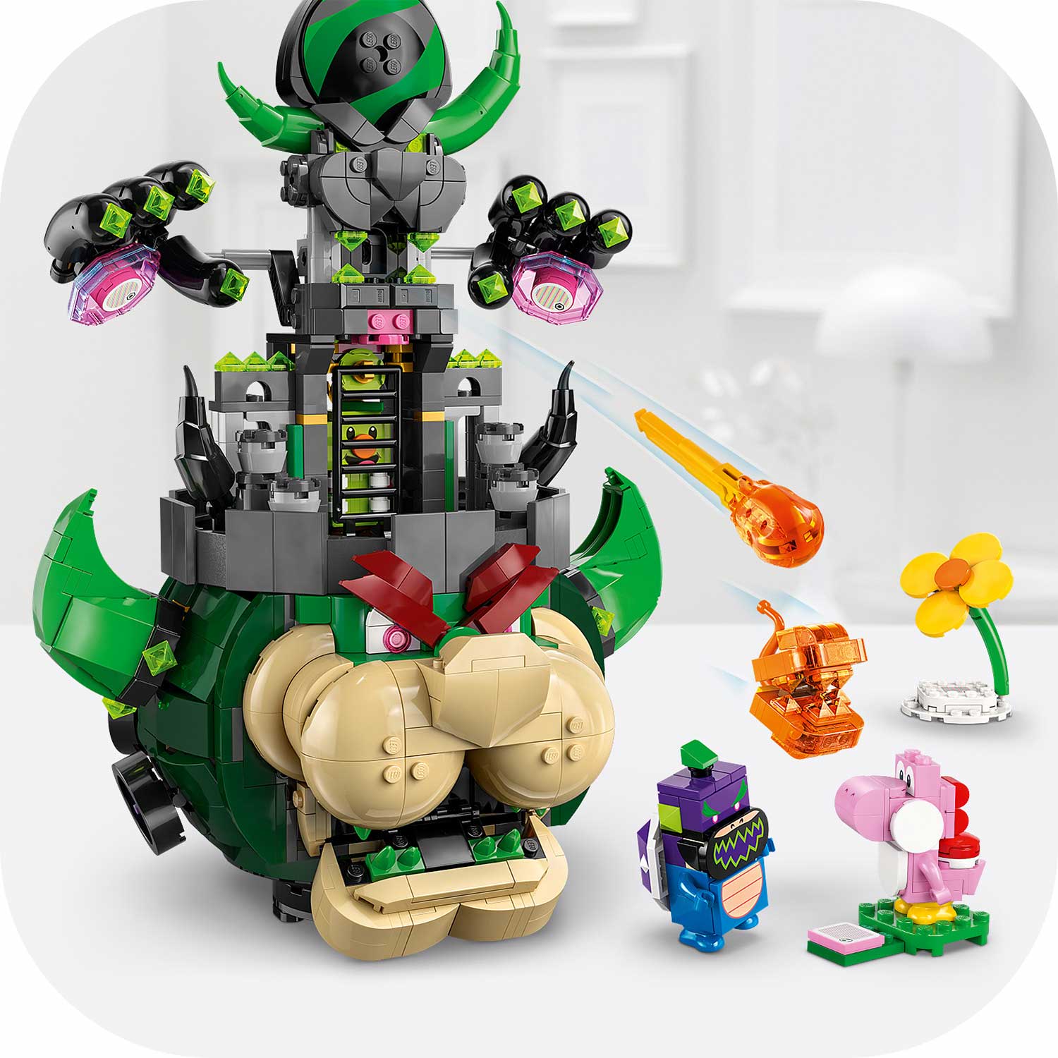 Lego 72042 - Super Mario Principe Florian y Bowser Castillo ( Imagem 3 de 4 ) - Preview