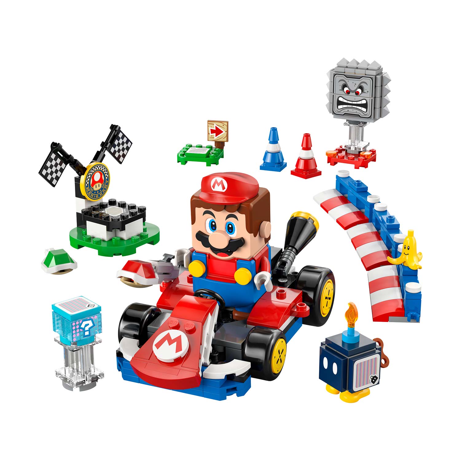 Lego 72043 - Super Mario Interactivo y  Kart Standar ( Imagem 2 de 4 ) - Preview