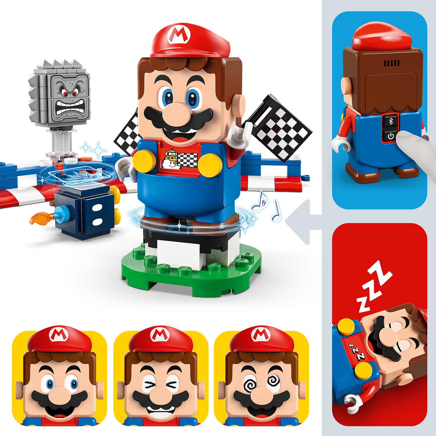Lego 72043 - Super Mario Interactivo y  Kart Standar ( Imagem 3 de 4 ) - Preview