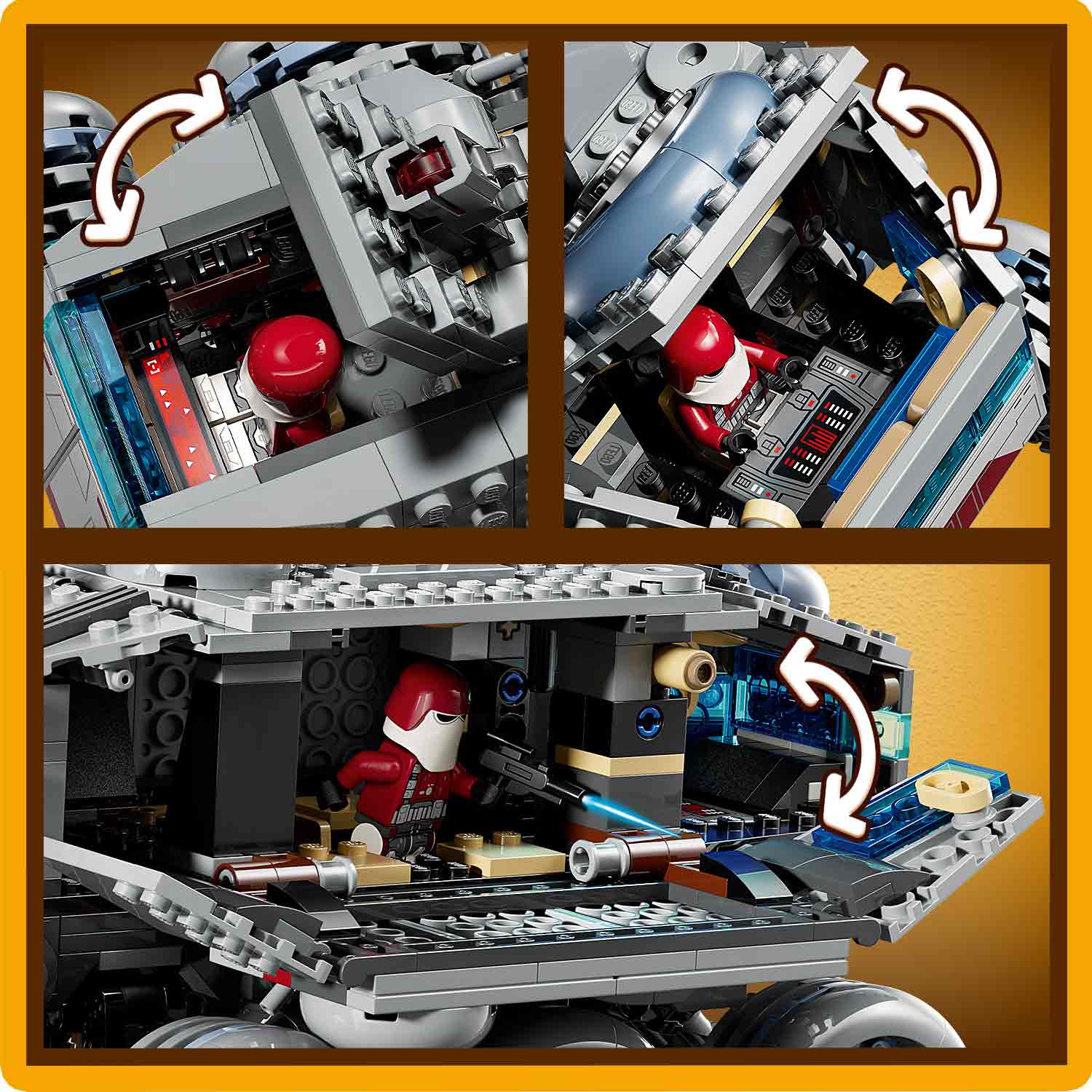 LEGO® Star Wars™ - Juggernaut da República - 75413 ( Imagem 3 de 4 ) - Preview
