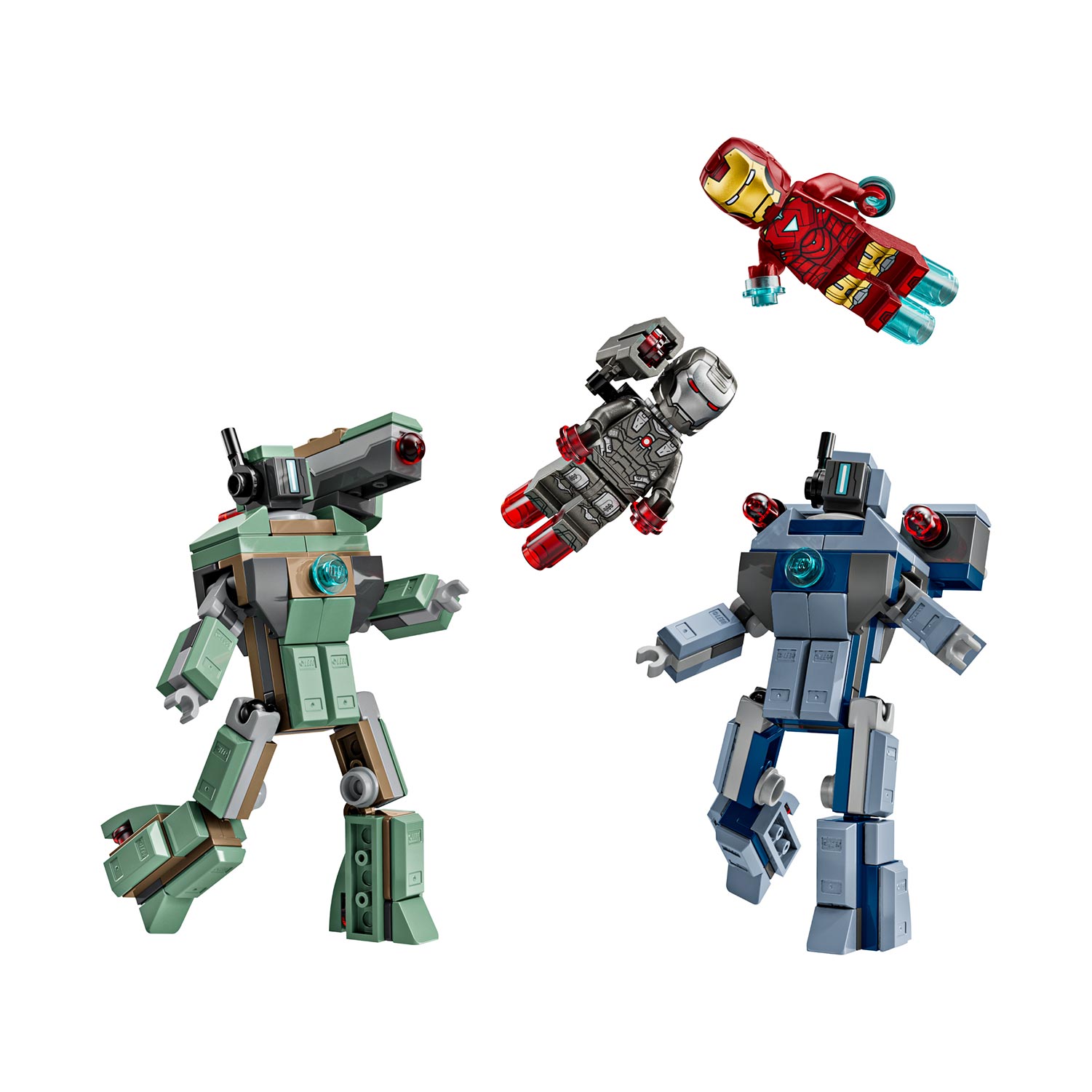 LEGO® Marvel - Iron Man e Máquina de Guerra contra Drones Hammer - 76320 ( Imagem 2 de 4 ) - Preview