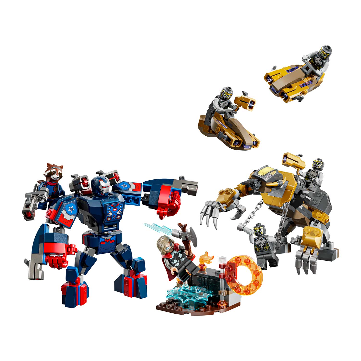 LEGO® Marvel - Vingadores: Endgame - Thor contra Chitauri - 76322 ( Imagem 2 de 4 ) - Preview