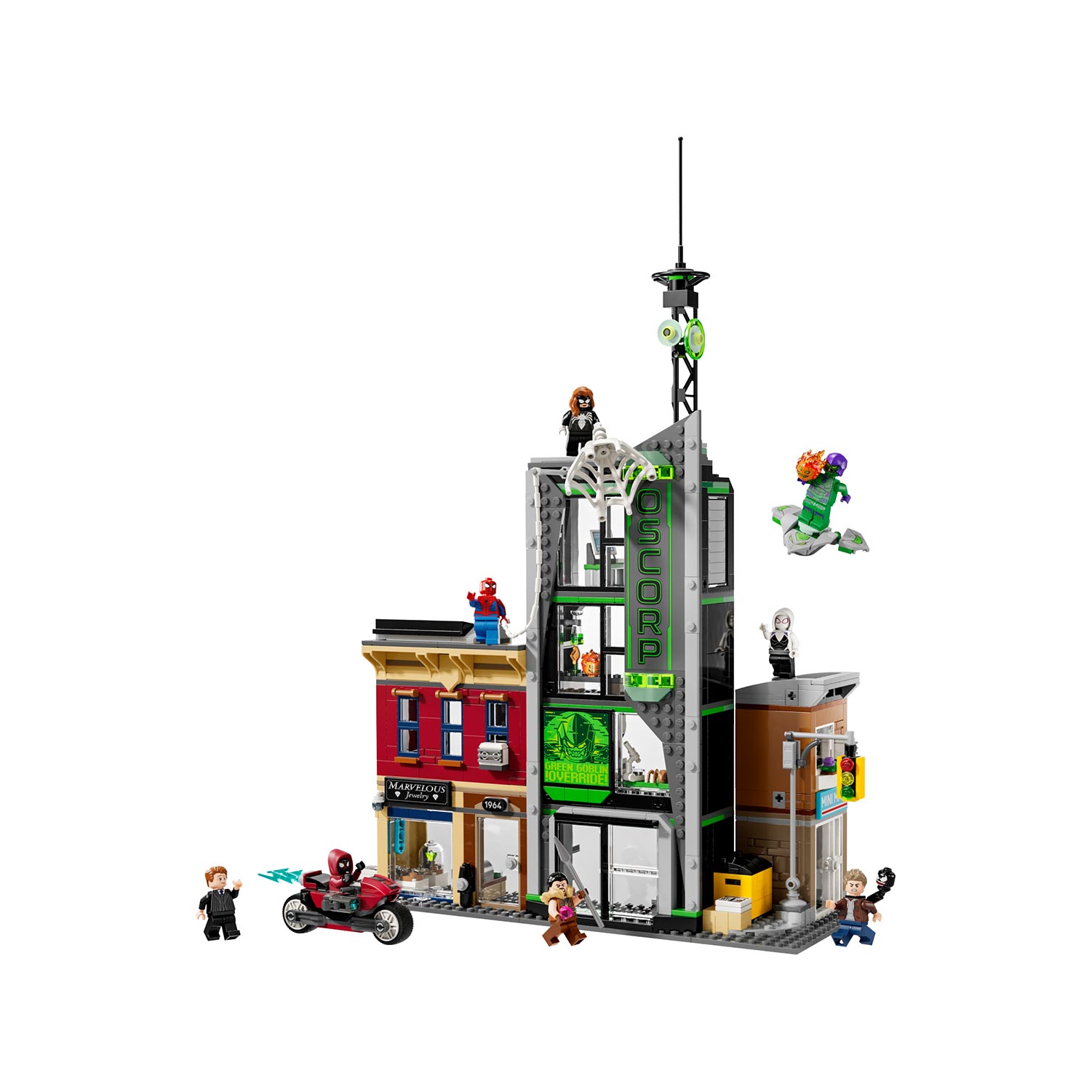 LEGO® Marvel - Spider-Man contra Oscorp - 76324 ( Imagem 2 de 4 ) - Preview