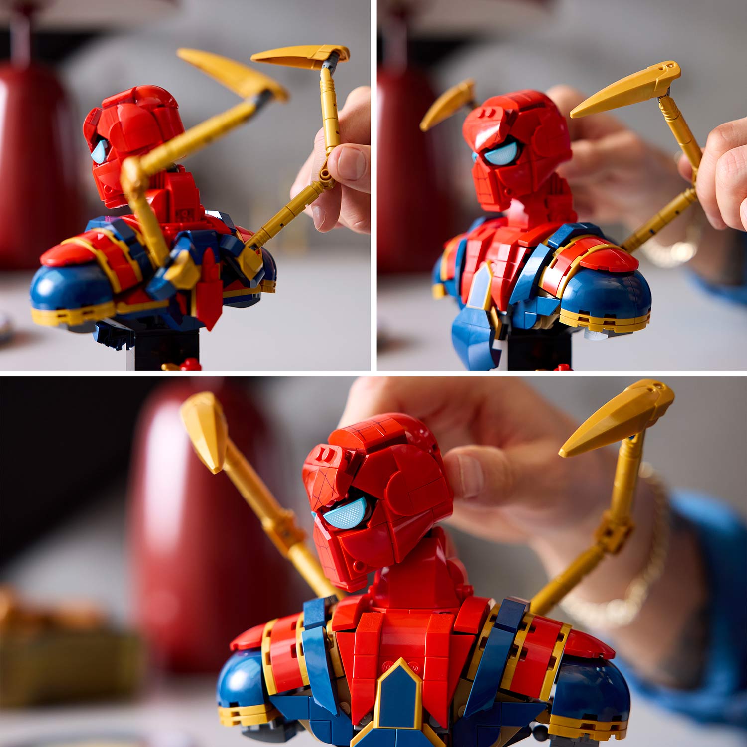 LEGO® Marvel - Busto do Iron Spider-Man - 76326 ( Imagem 3 de 4 ) - Preview