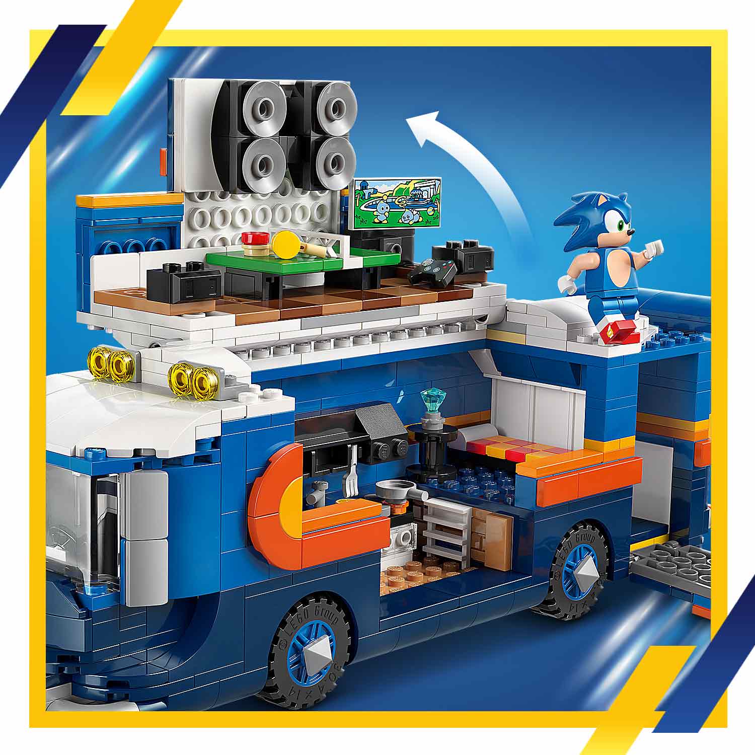 LEGO Sonic 77006 - Camião de Comando Team Sonic ( Imagem 3 de 4 ) - Preview