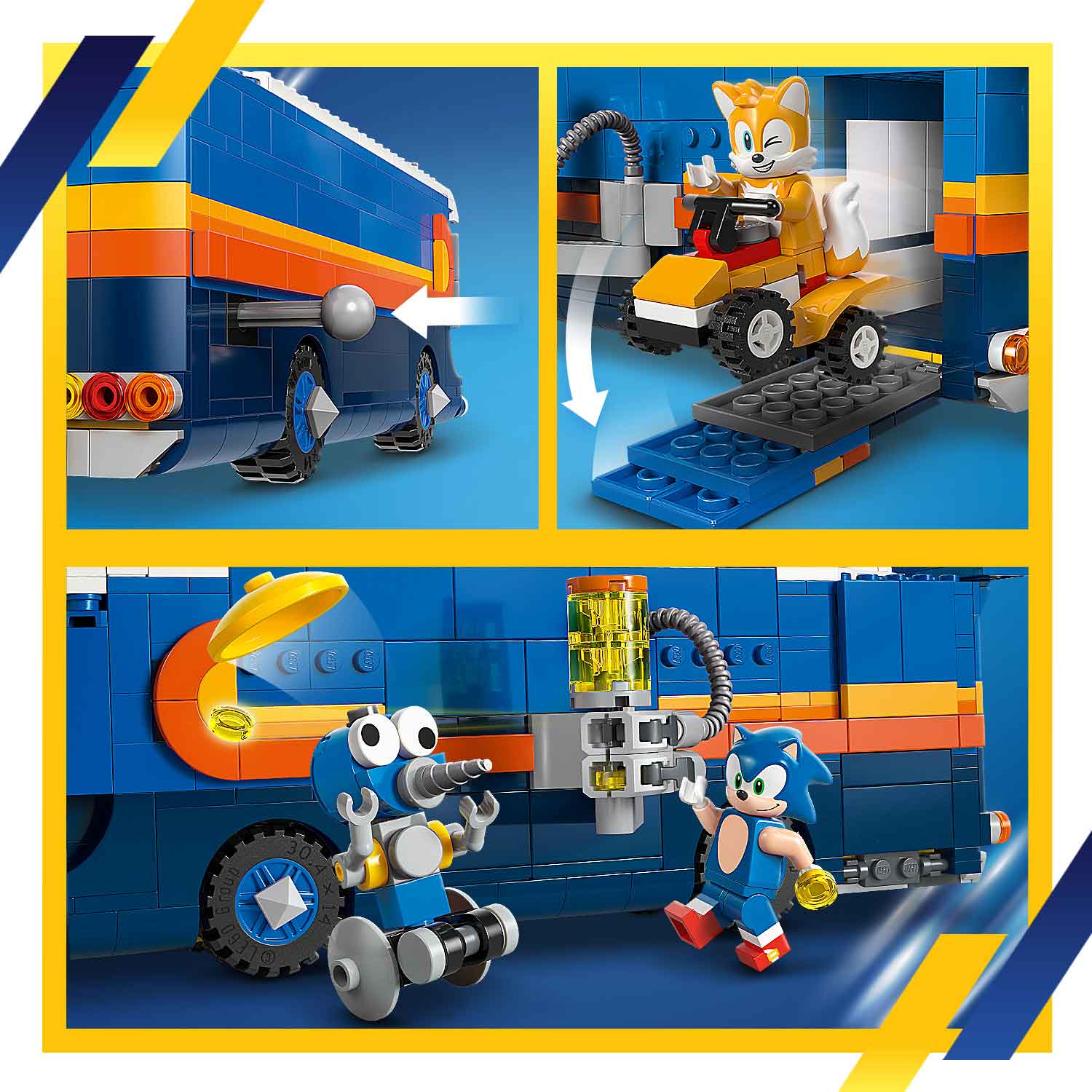 LEGO Sonic 77006 - Camião de Comando Team Sonic ( Imagem 4 de 4 ) - Preview