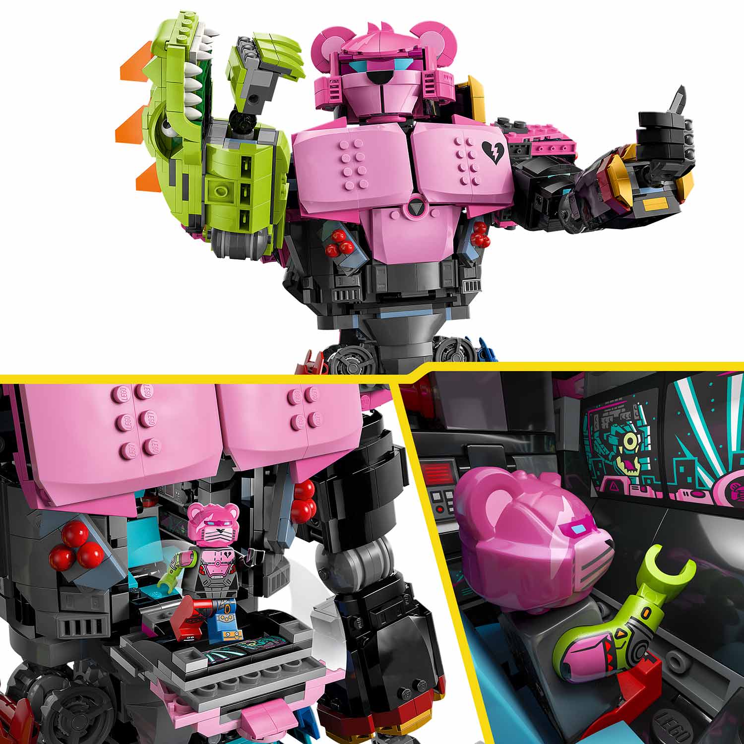 LEGO® Fortnite 77078 - Mecha Team Leader ( Imagem 3 de 5 ) - Preview