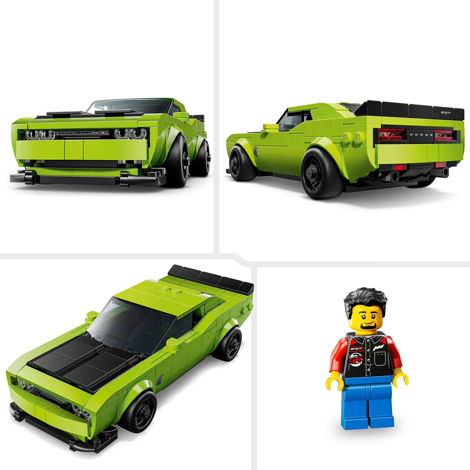 Lego Speed Champions Desportivo Dodge 77237 ( Imagem 3 de 4 ) - Preview