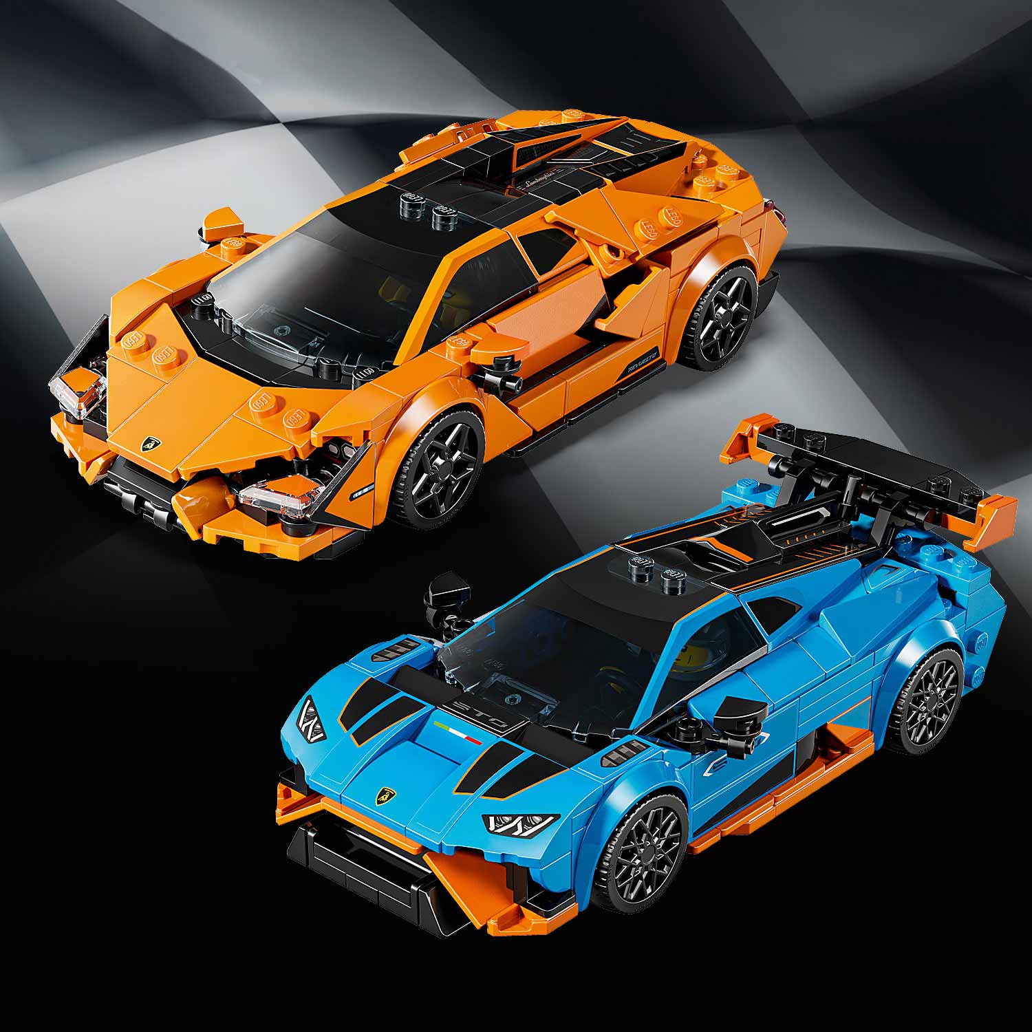 LEGO® Speed Champions 77238 - Lamborghini Revuelto e Huracán STO ( Imagem 3 de 5 ) - Preview