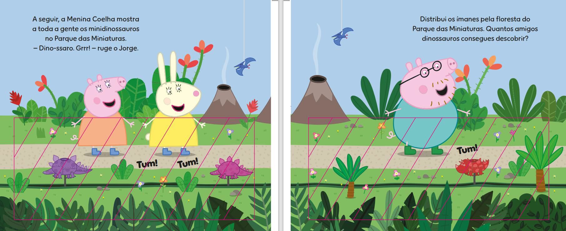 Peppa Pig - A Peppa e os Dinossauros ( Imagem 2 de 3 ) - Preview